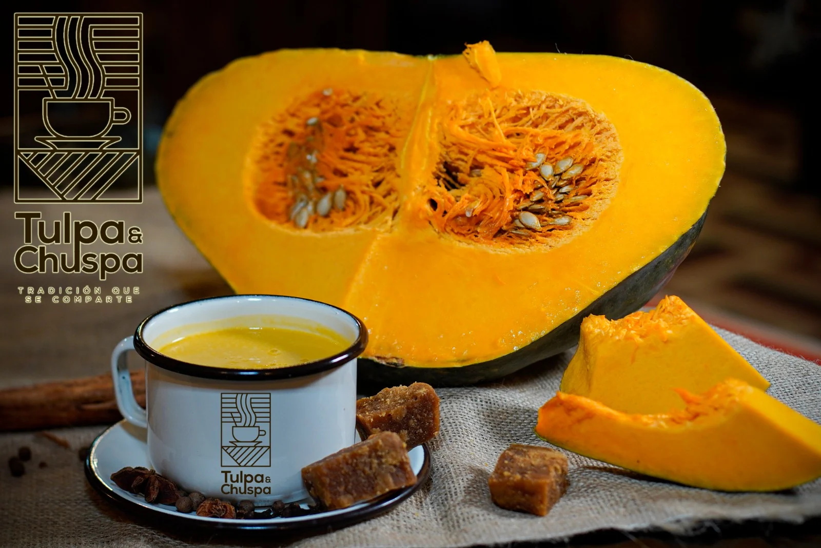 Colada de zapallo y bebidas tradicionales