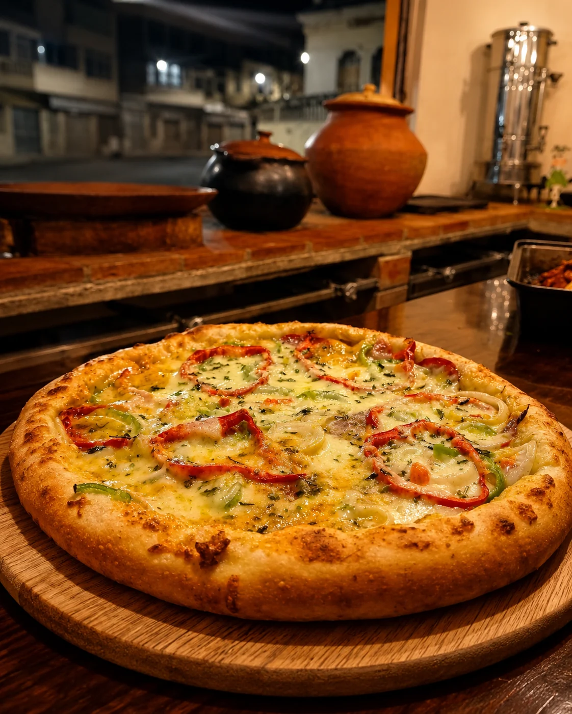 Opciones de catering con pizzas y productos de Tulpa & Chuspa