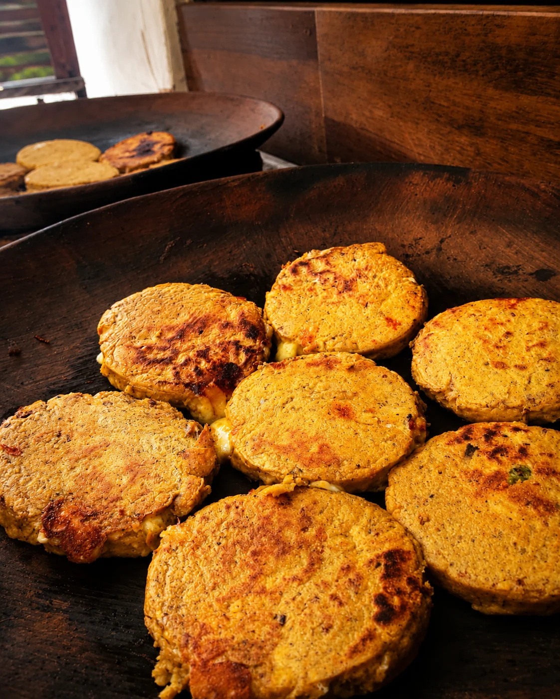 Tortillas rellenas de queso